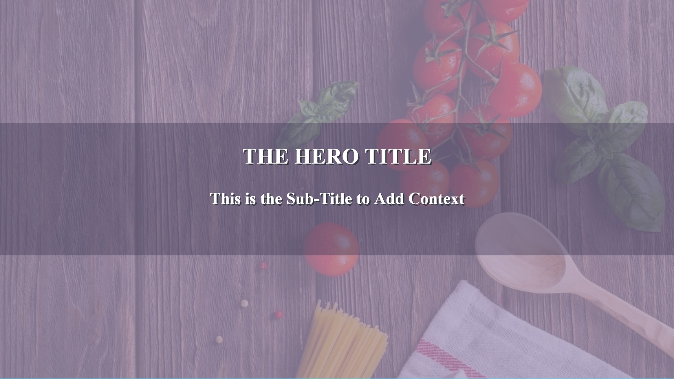 A Responsive CSS Hero Background Image ?️ w/ Opacity & Color Overlay That  Does Not Affect Text