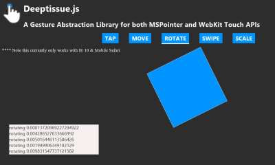 Deeptissue.js Rotate Example