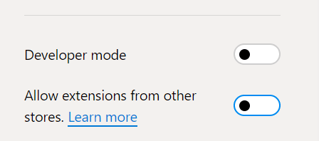 Edge Chromium Allow Extensions From Other Browsers