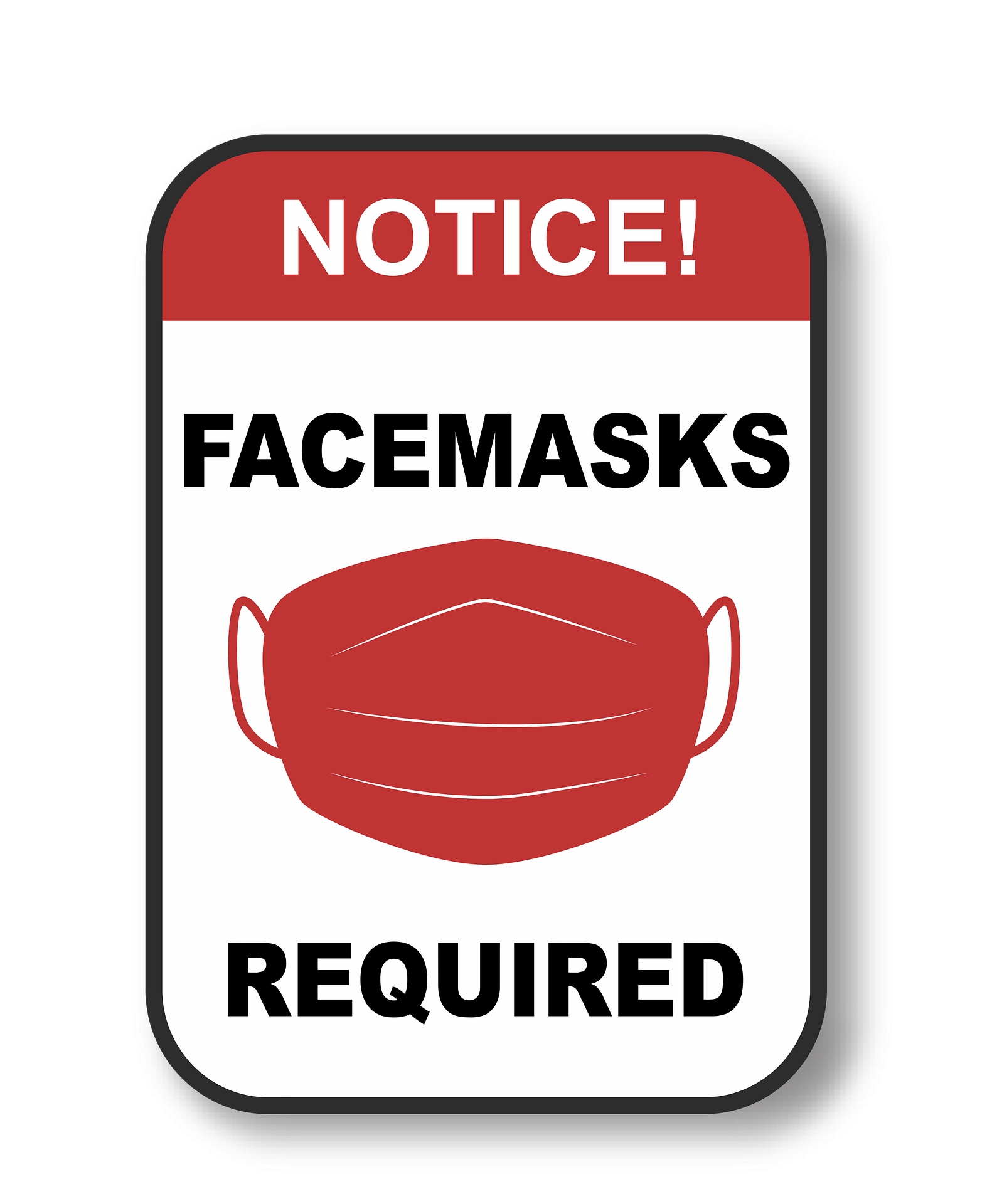 Example Mask Requirement Sign