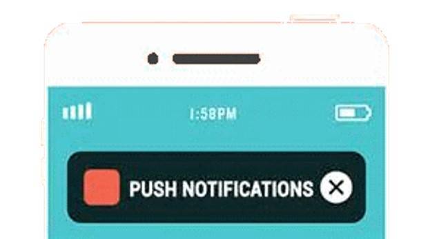 Example Push Notification Toast