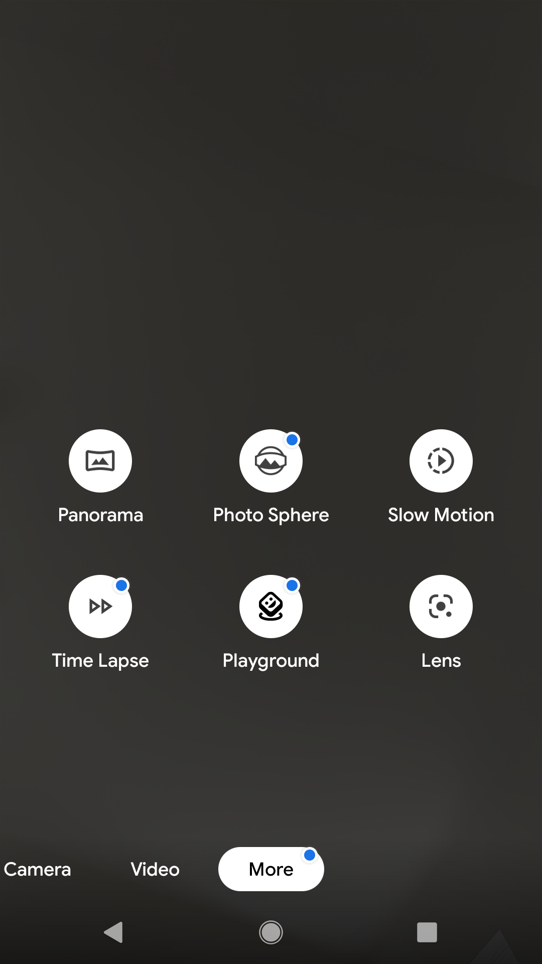 Google Pixel Photos More Menu