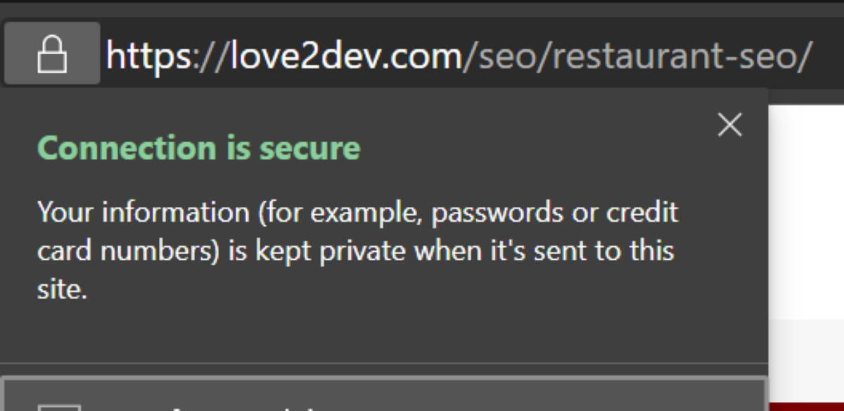 HTTPS Secure