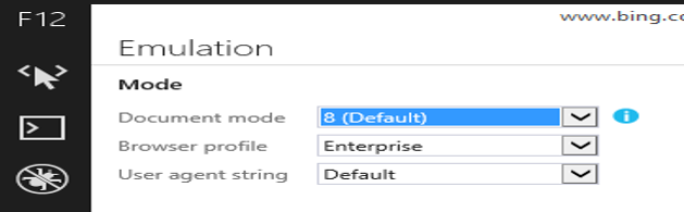 Trigger Enterprise Mode From a Menu Choice