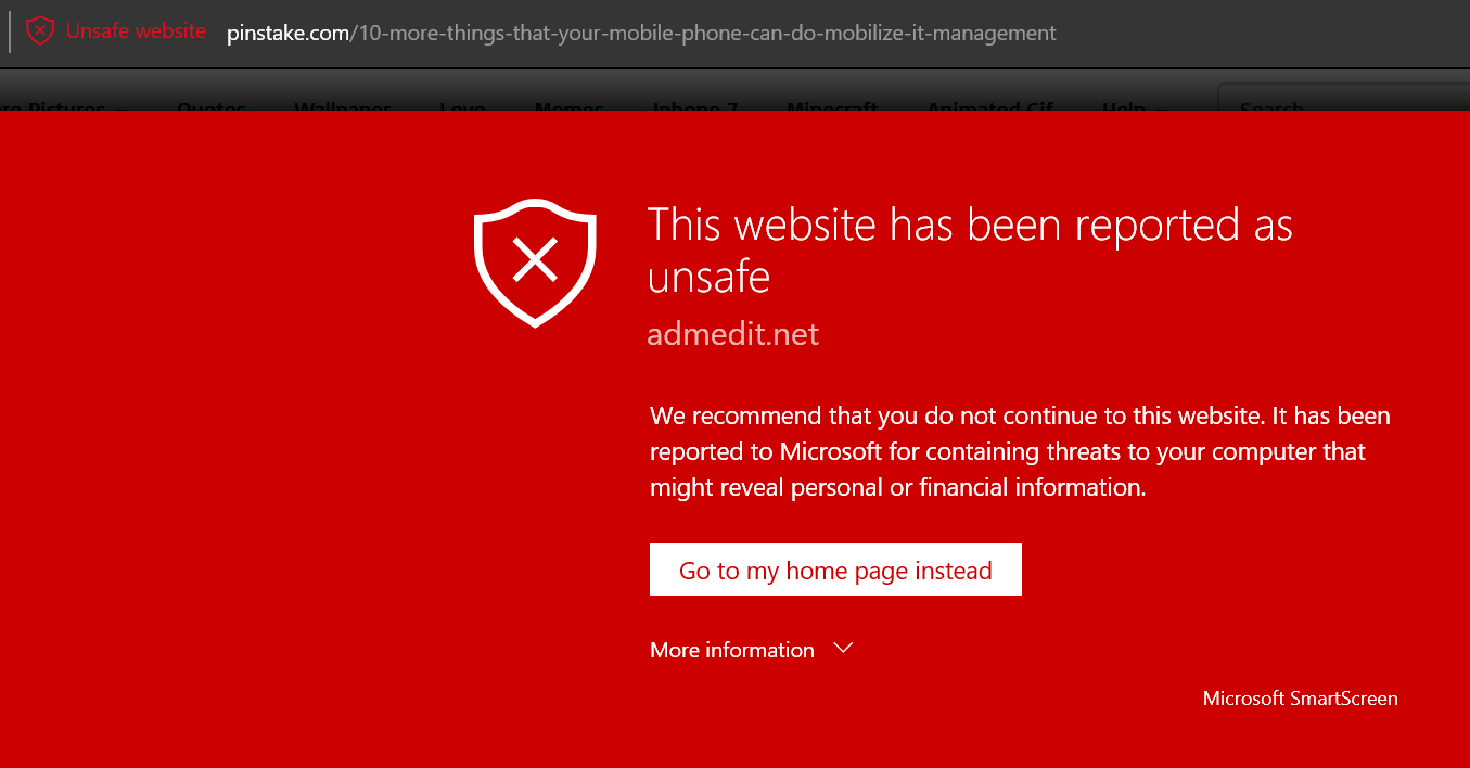 microsoft-edge-smartscreen-blocking-bad-site