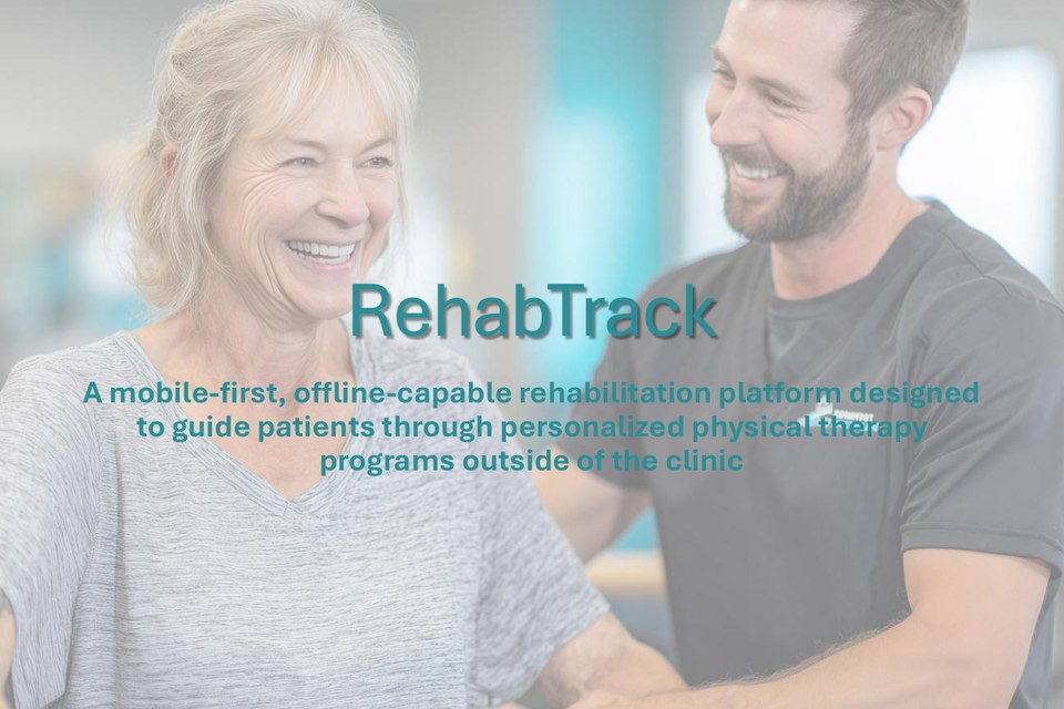 RehabTrack mobile rehabilitation platform preview