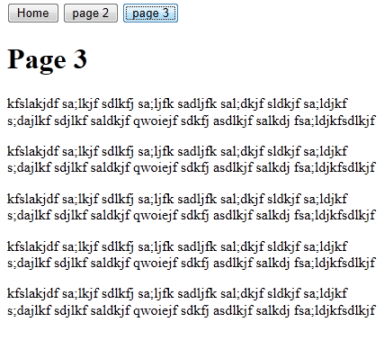Single Page App Demonstration