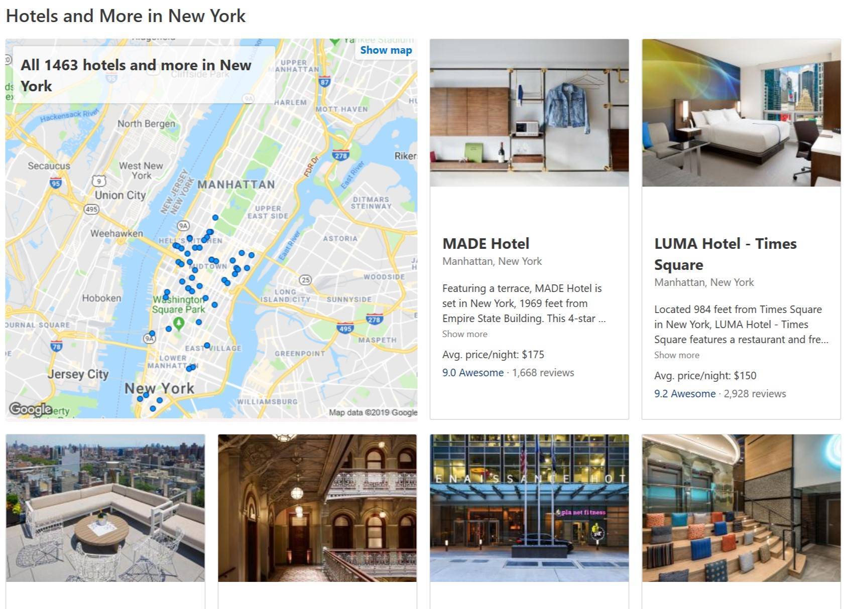 Top NYC Hotels