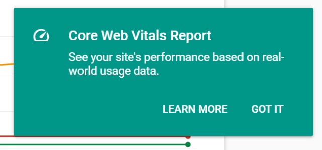 Web Vitals Initial Prompt