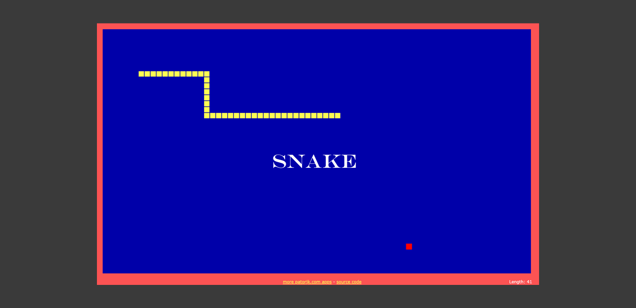 JavaScript Snake Game For Beginners, Code Part